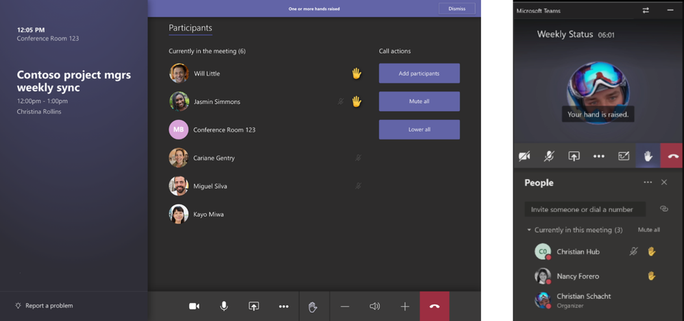 Snapshot of Microsoft Teams